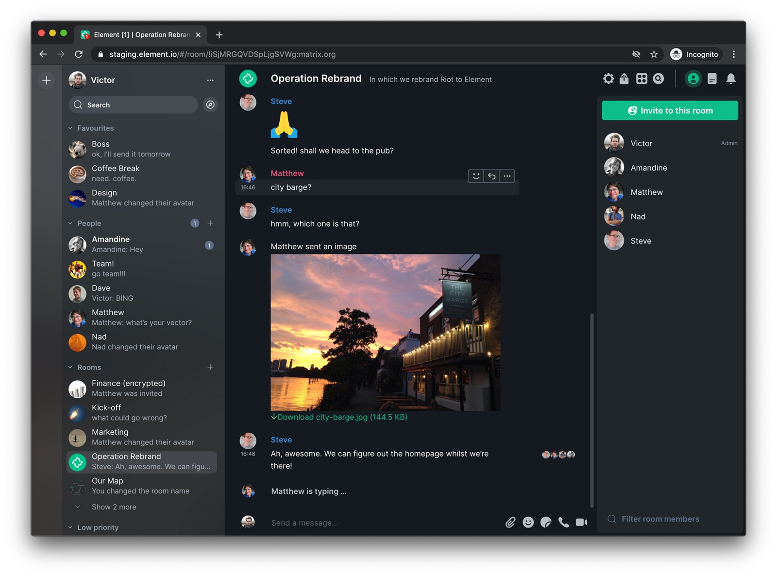 discord alternatives - element