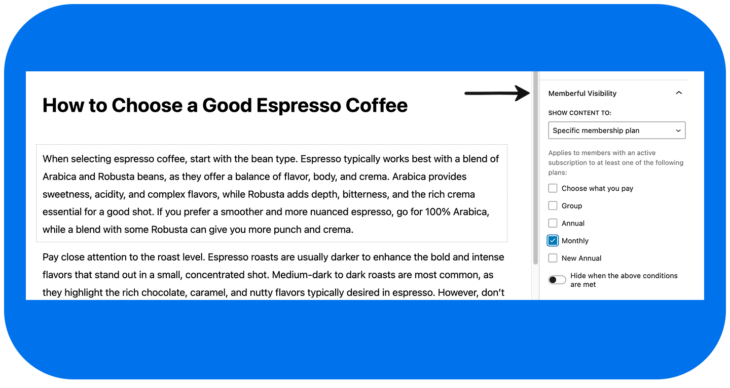 Block-level access controls in WordPress editor