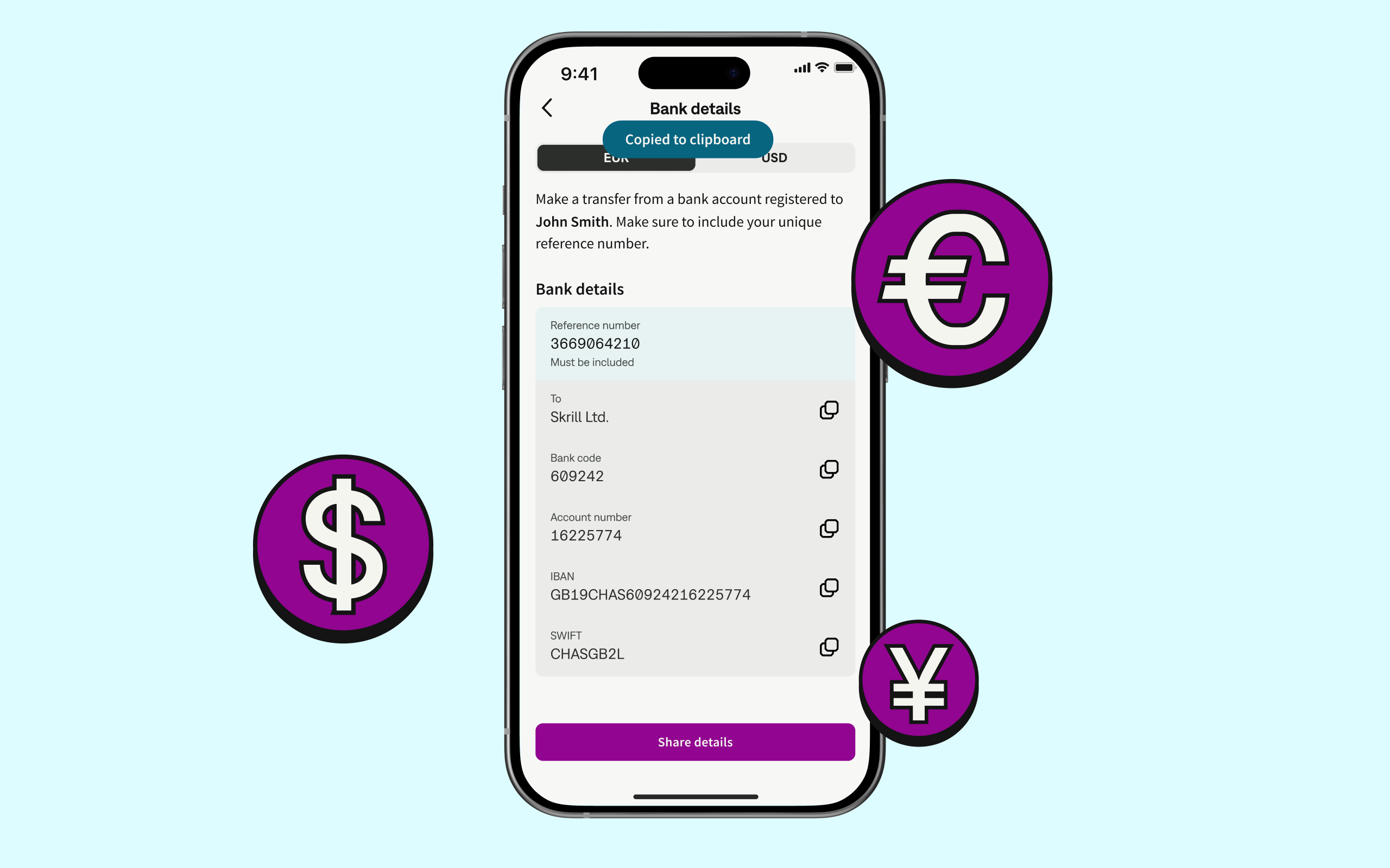 Stripe competitors - skrill
