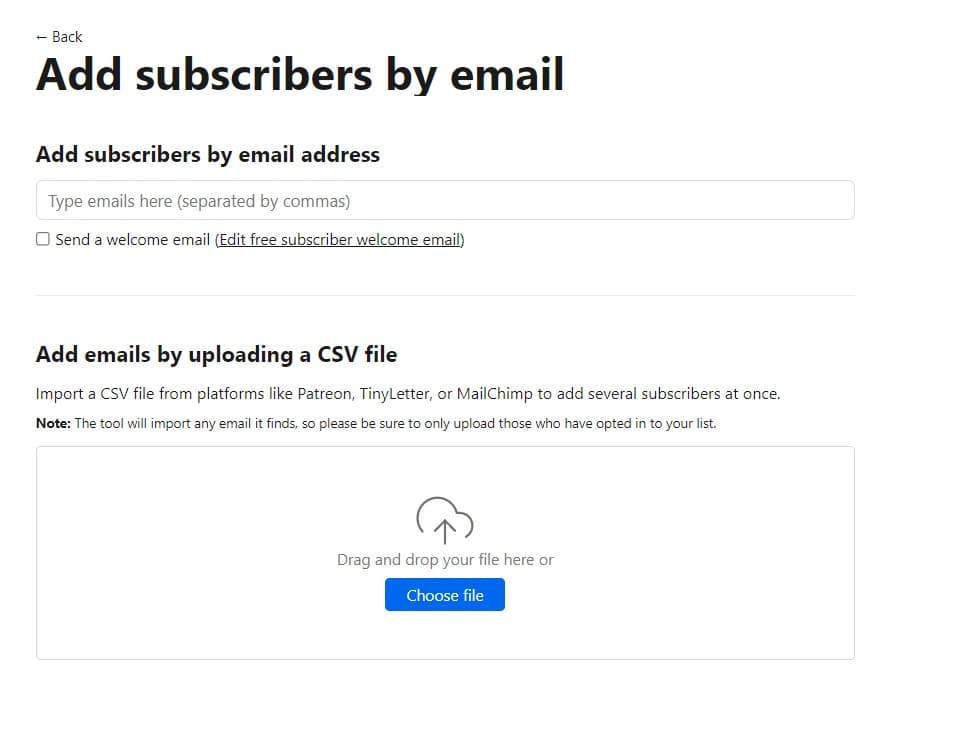 Substack vs Medium - Substack add subscribers